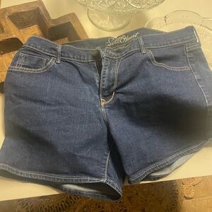 Women's Blue Denim Shorts
